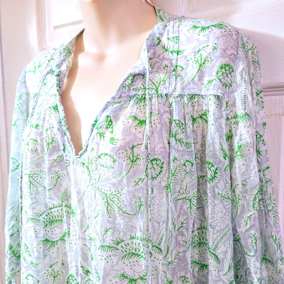 Roberta Roller Rabbit Tunic Top Cover-up - Picture 2 of 8